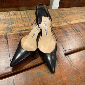 ManoloBlahnik Carolyne Orig paid $575, currently $695 @ Sak’s & Neiman Marcus